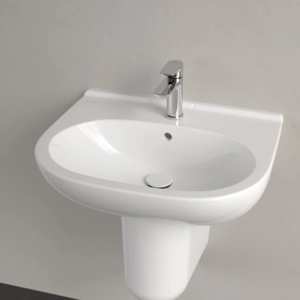 раковина подвесная villeroy & boch o'novo 51606001 alpin