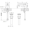 смеситель для раковины bravat diamond f118102g-eng золото