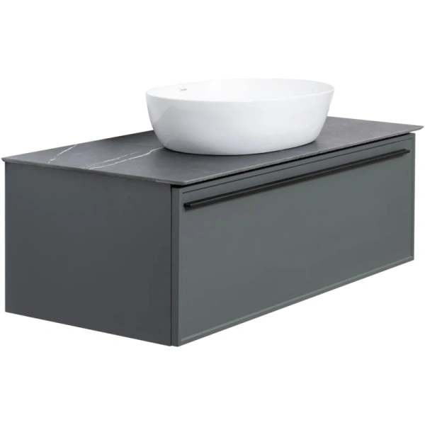 тумба серо-зеленый матовый 97,6 см la fenice elba fnc-01-elb-g-100