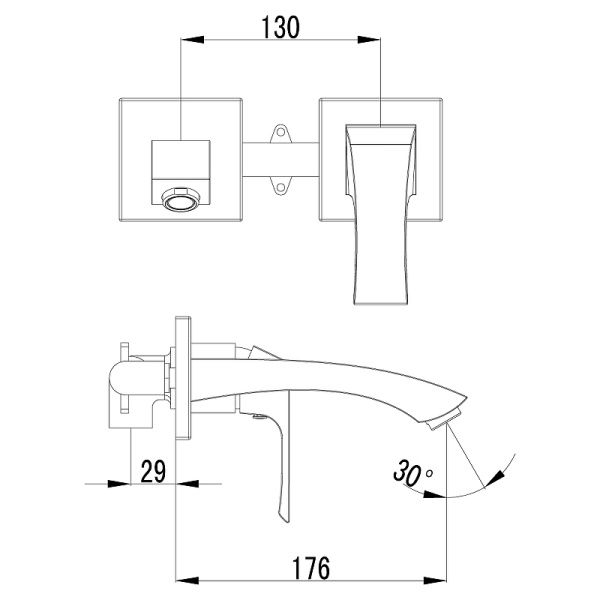 смеситель для раковины lemark unit lm4526c хром