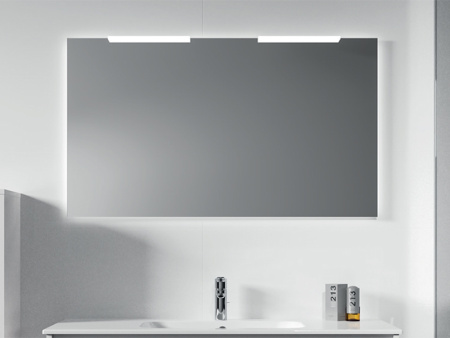 Зеркало 120x70 см Berloni Bagno Neutro NEU 1200 A L c LED подсветкой