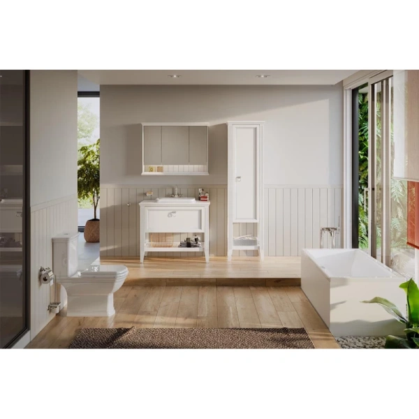 унитаз напольный vitra serenada 9722b003-7205 с микролифтом и функцией биде