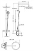 душевая система wasserkraft thermo a18801 с термостатом, цвет хром