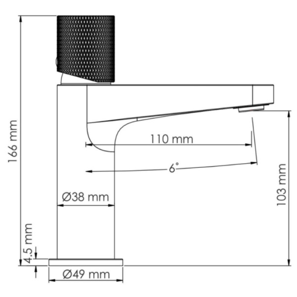 смеситель для раковины wasserkraft paar 8803