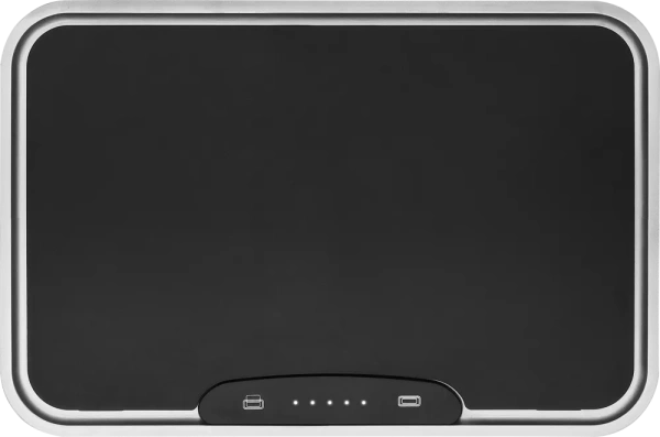 Мусорное ведро Weltwasser WW Vegas BL 12L сенсорное, черный матовый