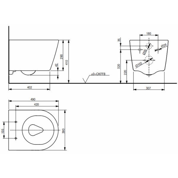 унитаз подвесной toto rp cw554y, укороченный, смыв tornado, cefiontect, без сиденья, цвет: белый