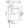 смеситель для раковины wasserkraft aller 1063h цвет хром
